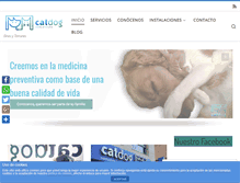 Tablet Screenshot of catdog.es